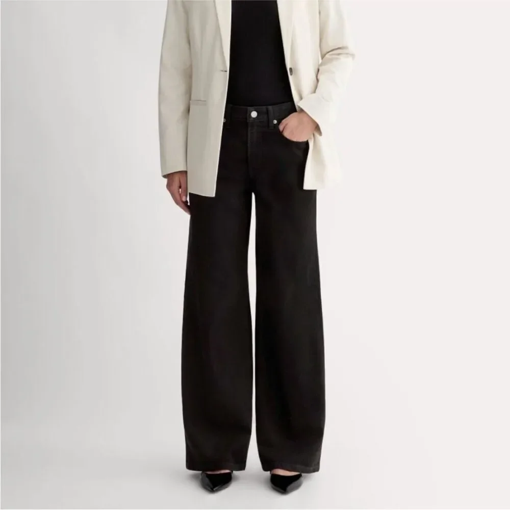 NWT Everlane Mid Way Jean Washed Black sz 28